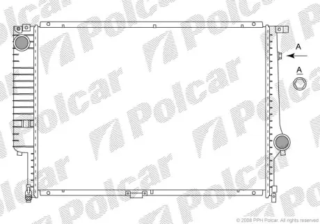Радиаторы охлаждения POLCAR 201508-5