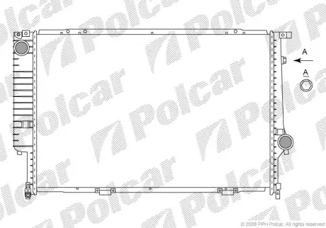 Радиаторы охлаждения POLCAR 201508-7