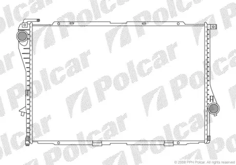 Радиаторы охлаждения POLCAR 2016087X