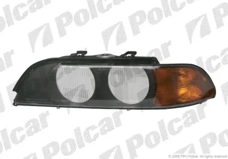 Стекло фары POLCAR 2016123E