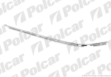 Накладка бампера POLCAR 2016965