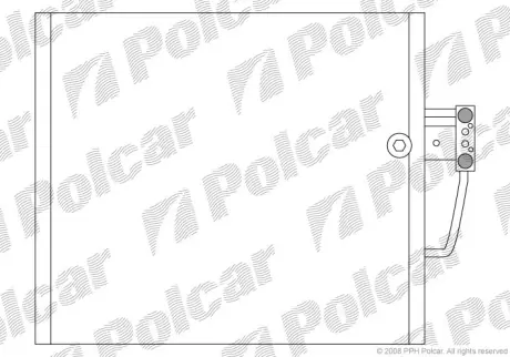 Радиаторы кондиционера POLCAR 2016K8C1