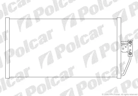 Радиаторы кондиционера POLCAR 2016K8C3