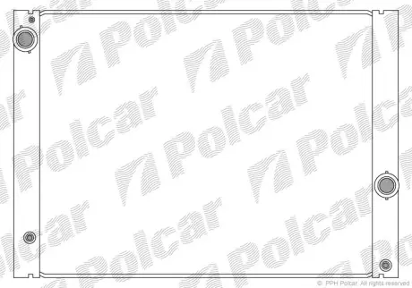 Радиаторы охлаждения POLCAR 2017085X