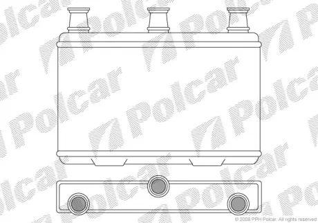 Радиаторы обогрева POLCAR 2017N81