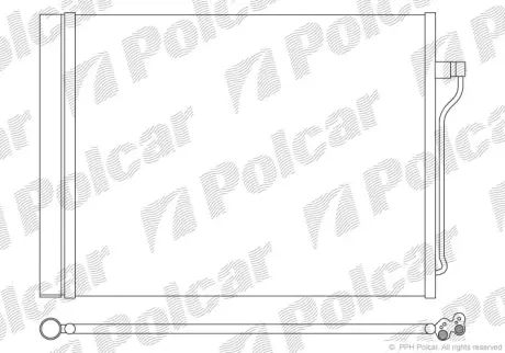 Радиаторы кондиционера POLCAR 2019K8C1