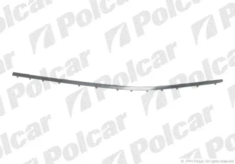Молдинг бампера POLCAR 20230716