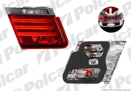 Фонарь задний POLCAR 2025881U