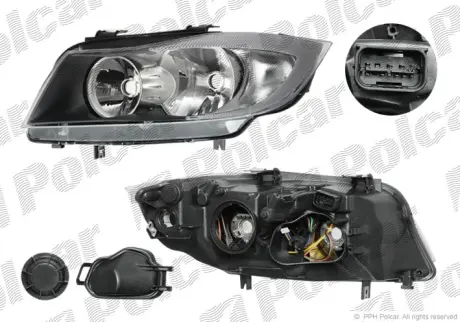 Фара основная POLCAR 2040092E