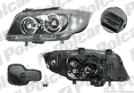 Фара основная POLCAR 2040093Z