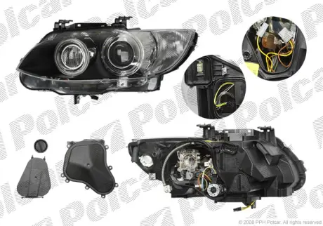 Фара основная POLCAR 2041101U