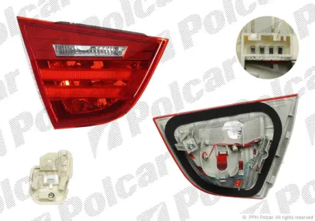Фонарь задний POLCAR 2042871U