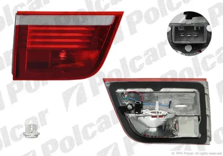 Фонарь задний POLCAR 2051871U