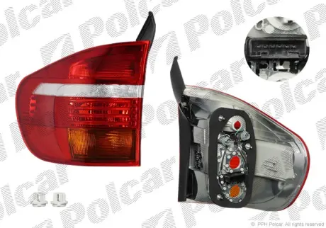 Фонарь задний POLCAR 205188-U