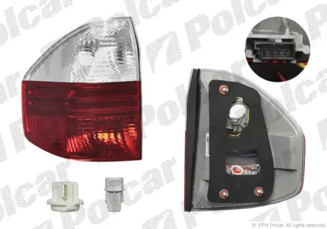 Фонарь задний POLCAR 2055873X