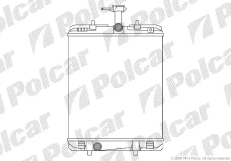Радиаторы охлаждения POLCAR 2301083X