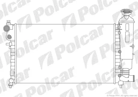 Радиаторы охлаждения POLCAR 230608A2