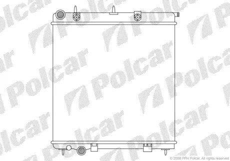 Радиаторы охлаждения POLCAR 231508-1