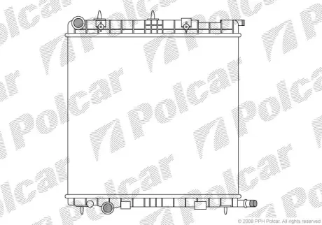 Радиаторы охлаждения POLCAR 231508-2