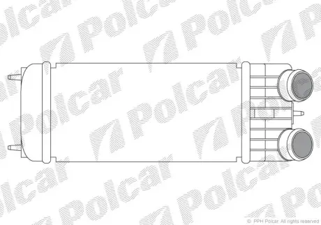 Радиаторы воздуха (Интеркулеры) POLCAR 2317J81X