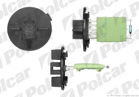 Резистор кондиционера POLCAR 2318KST1X