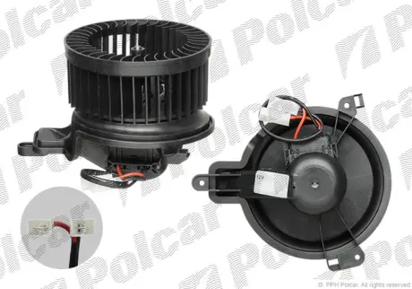 Вентиляторы кабины POLCAR 2324NU-1