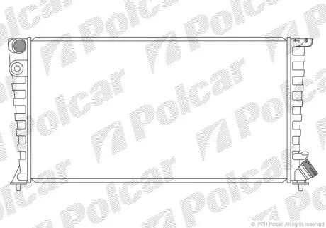 Радиаторы охлаждения POLCAR 232608-4