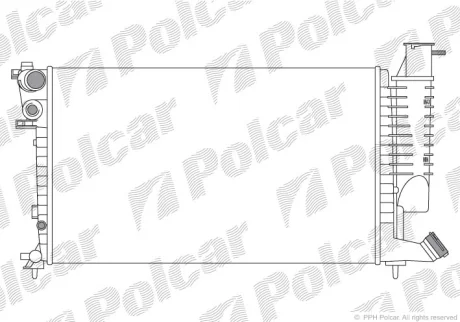 Радиаторы охлаждения POLCAR 232608A9