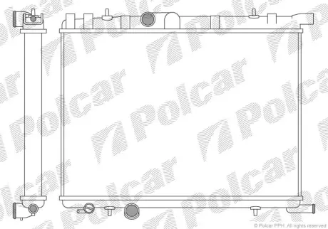 Радиаторы охлаждения POLCAR 232808A2