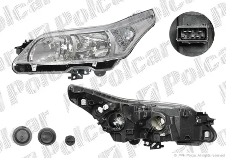 Фара основная POLCAR 232910-V