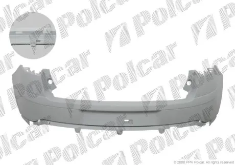 Бампер задний POLCAR 232996-J
