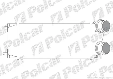 Радиаторы воздуха (Интеркулеры) POLCAR 2329J8-1