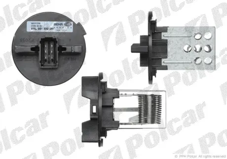Резистор кондиционера POLCAR 2329KST1X