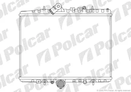 Радиаторы охлаждения POLCAR 233208-5