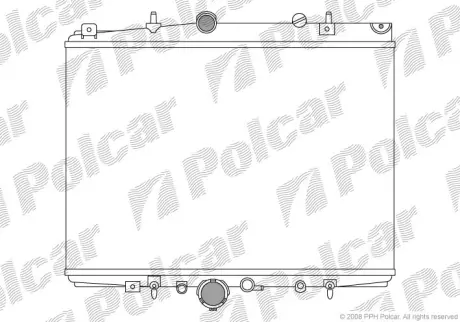 Радиаторы охлаждения POLCAR 233208-7