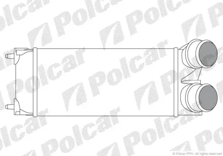 Радиаторы воздуха (Интеркулеры) POLCAR 2337J8-1