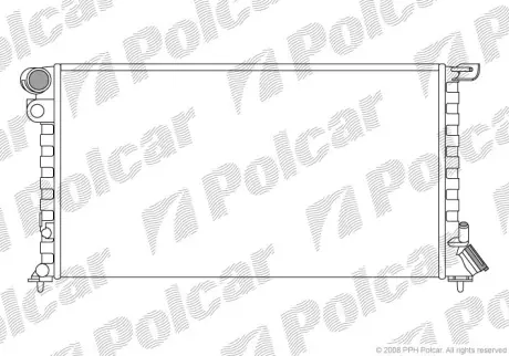 Радиаторы охлаждения POLCAR 235008-A