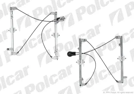 Стеклоподъемник ручной POLCAR 2350PSM1