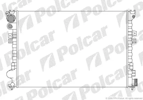 Радиаторы охлаждения POLCAR 238008-2
