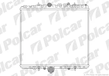 Радиаторы охлаждения POLCAR 238108-3
