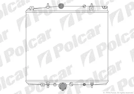 Радиаторы охлаждения POLCAR 238108A2