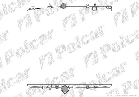 Радиаторы охлаждения POLCAR 238108A3
