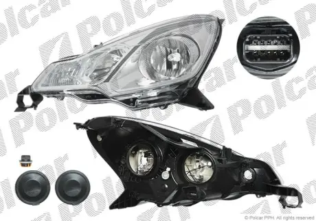 Фара основная POLCAR 23B109-T