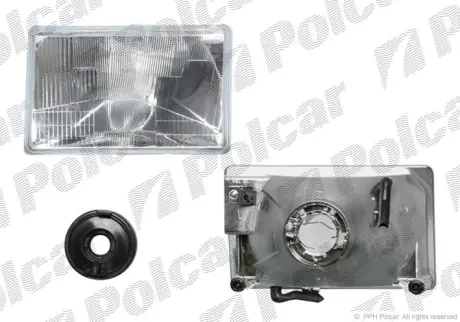 Фара основная POLCAR 240410-E