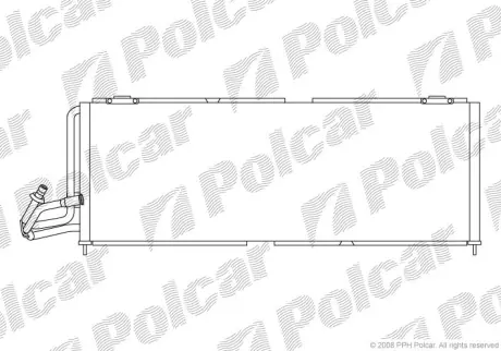 Радиаторы кондиционера POLCAR 2404K8C3