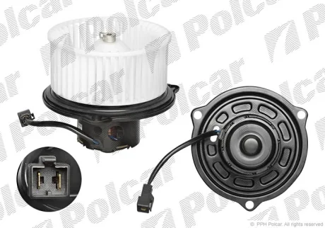 Вентиляторы кабины POLCAR 2405NU1