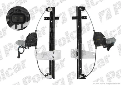 Стеклоподъемник электрический с мотором POLCAR 2405PSE6