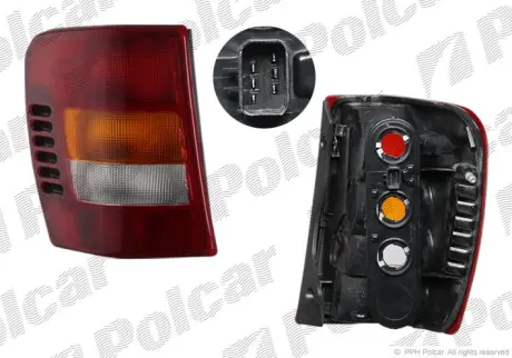 Фонарь задний POLCAR 240687