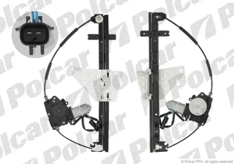 Стеклоподъемник электрический с мотором POLCAR 2406PSE3