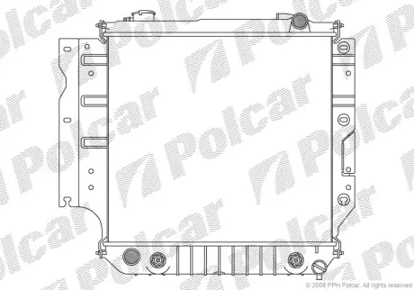 Радиаторы охлаждения POLCAR 240708-1
